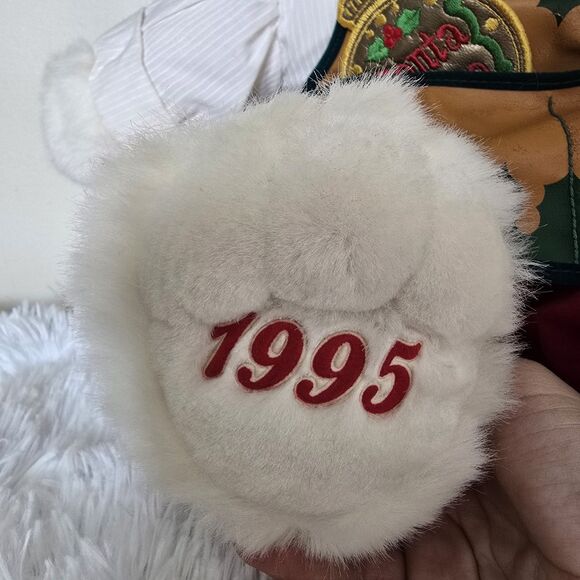 Vintage 1995 Kmart Santa's Magical Toyshop Teddy Bear Holiday Collectible - Picture 3 of 9